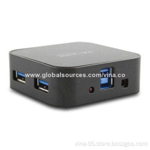 USB3.0 Hub with 5GB Transmission Speed and Aluminum Case
